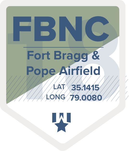 Fort Bragg Badge